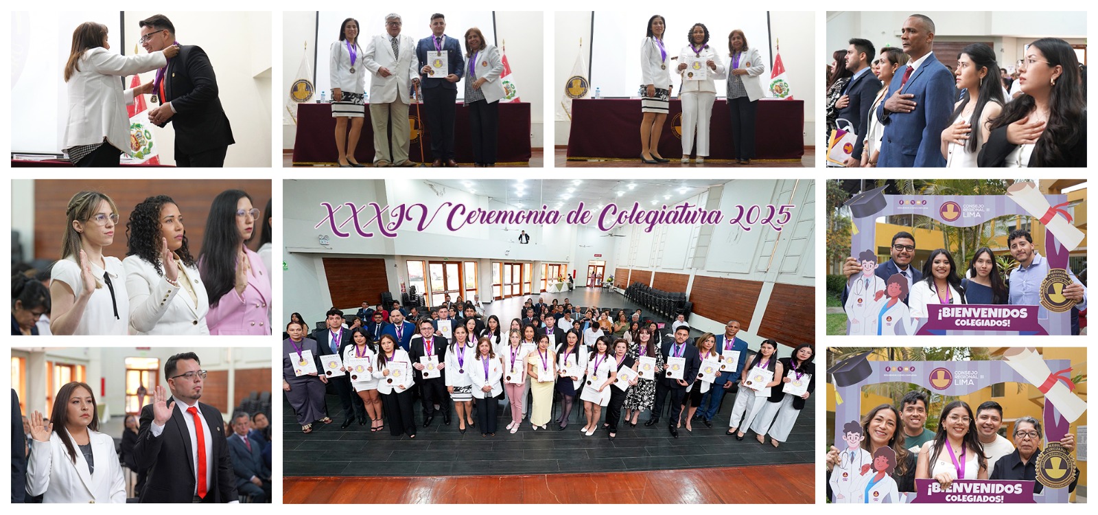 CRIII Lima juramenta a 22 nuevos colegiados