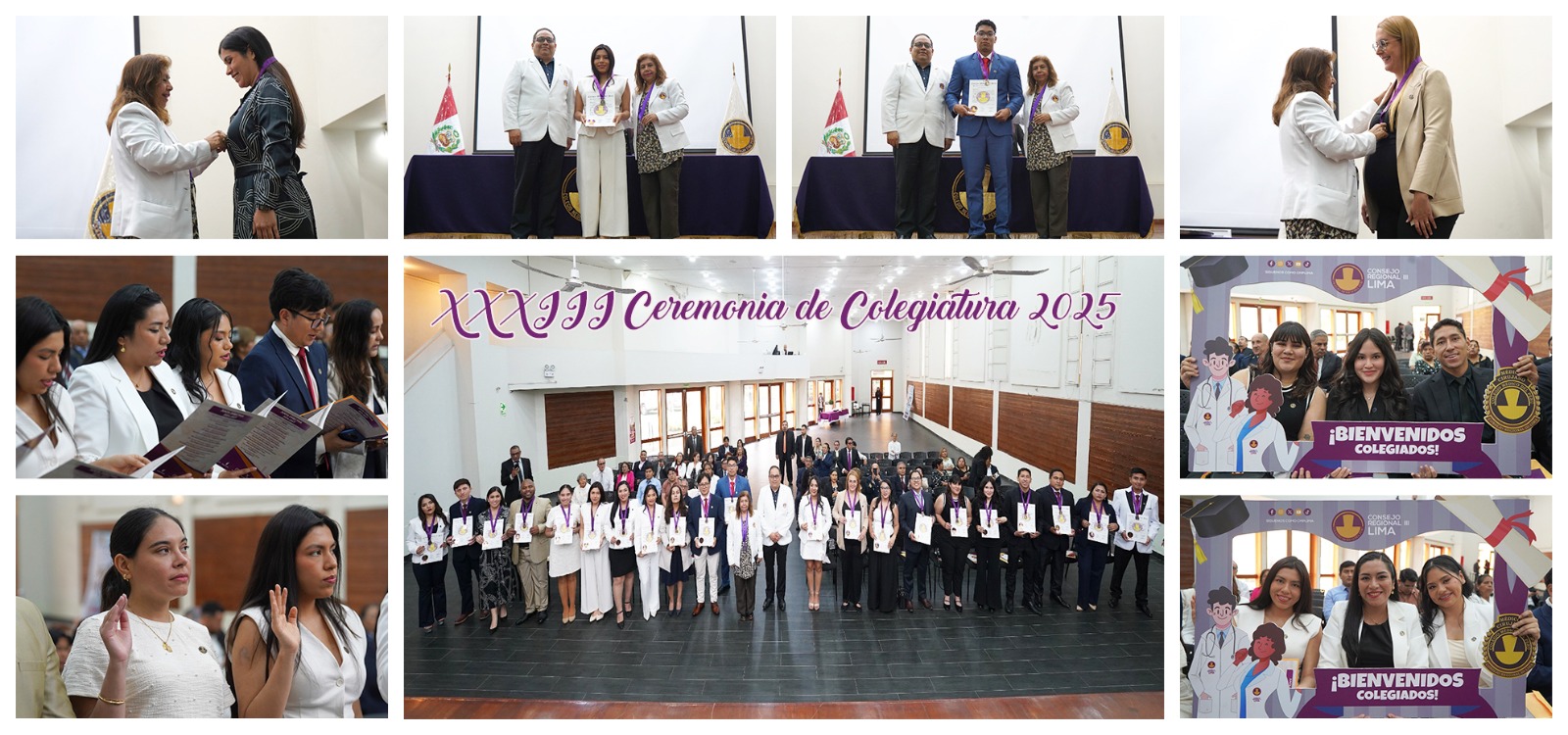 CRIII-Lima juramenta a 21 nuevos colegiados