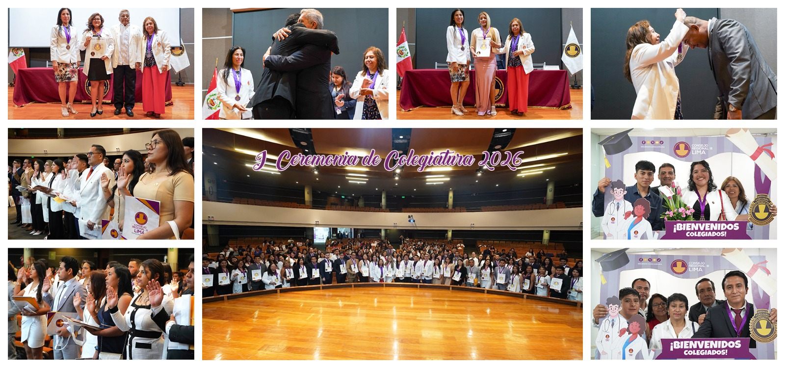 CRIII-Lima juramenta a 81 nuevos colegiados